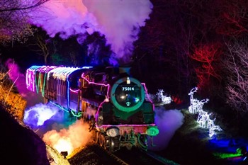 Winterlights at the West Somerset Railway